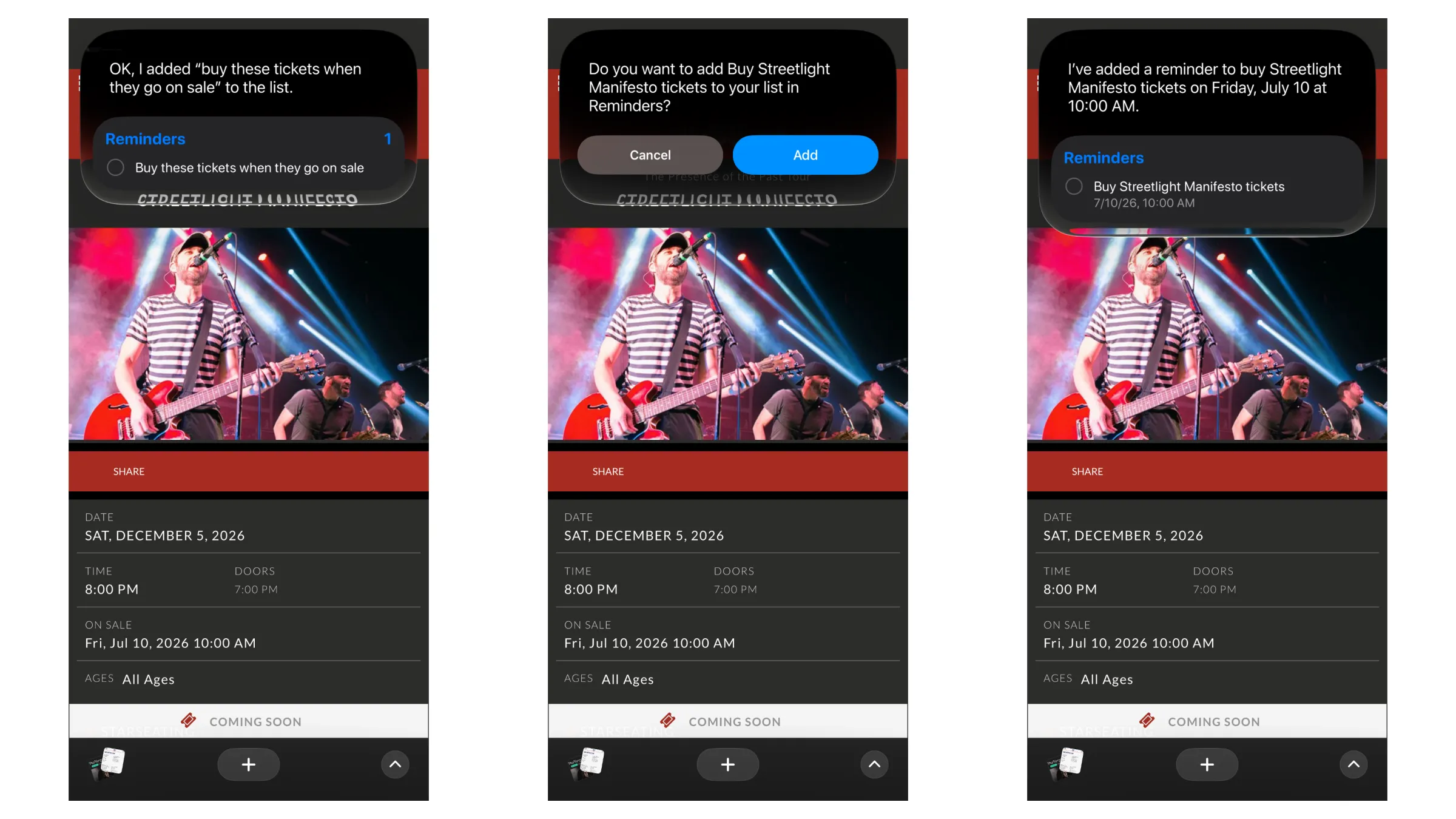 There are still kinks with Siri AI. In the first image, Siri didn’t recognize that my request referred to the page I was looking at and added a generic reminder.