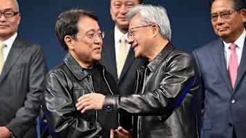 Nvidia's Jensen Huang the latest US tech chief to visit Japan