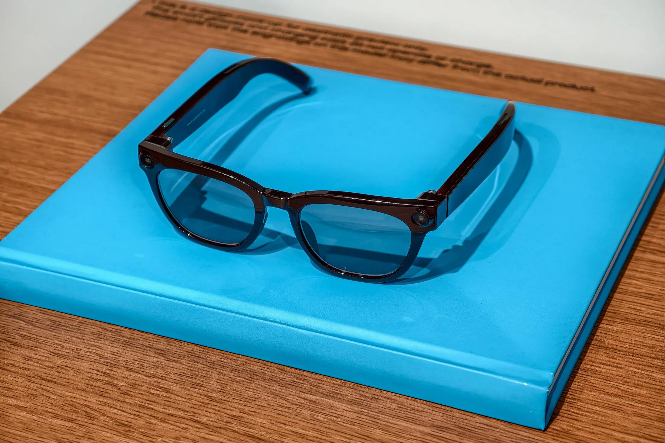Warby Parker’s new design is boxier and brown.