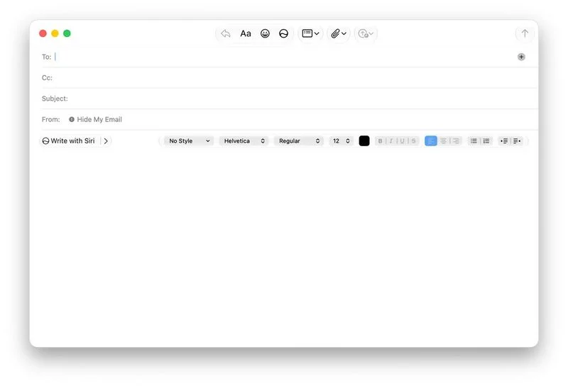 苹果 macOS 27 邮件应用测试"Write with Siri"，整合 Siri AI 交互