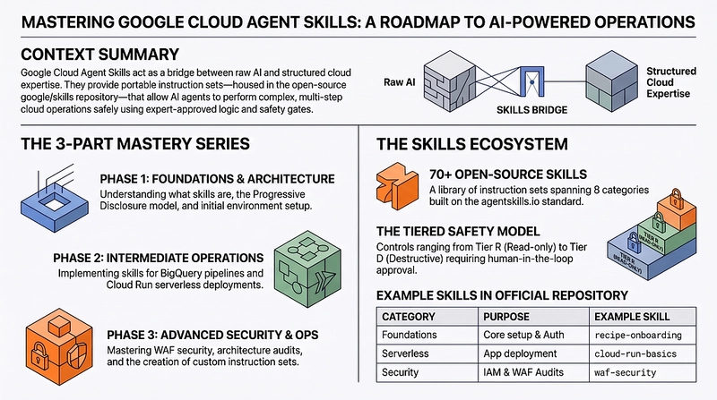 Guida completa alle competenze degli agenti Google Cloud: dalle basi alla gestione avanzata del cloud