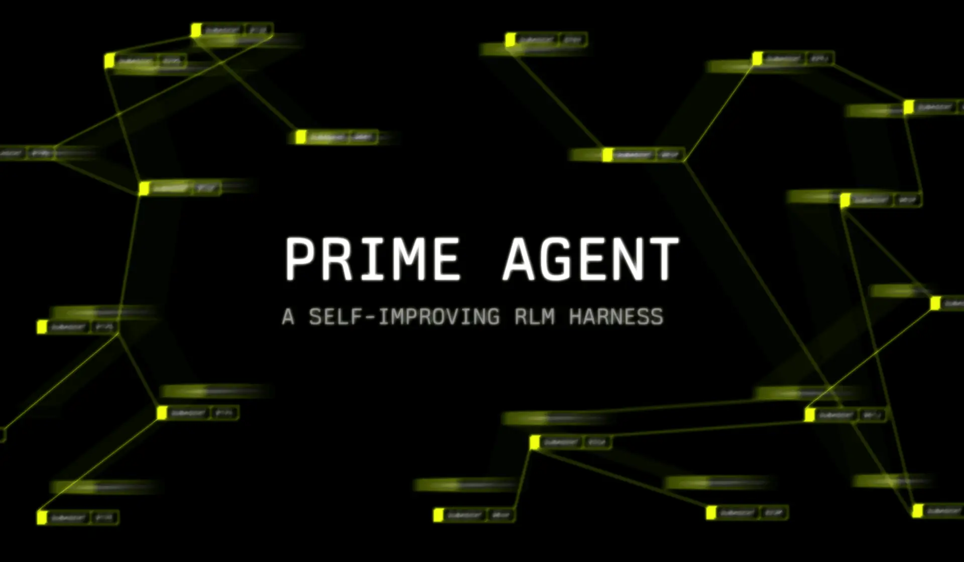 Prime Agent: A self-improving RLM agent