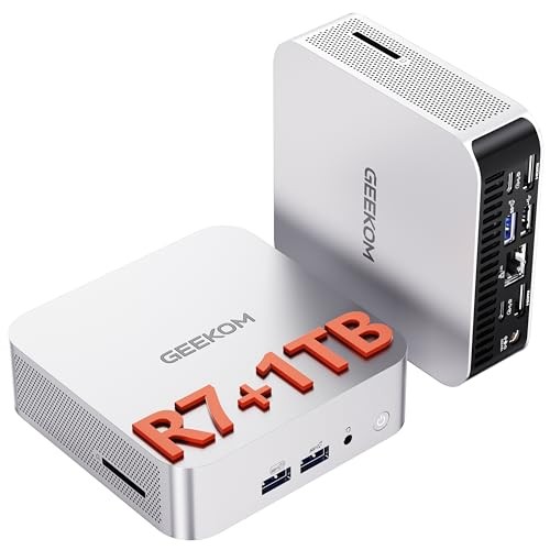 GEEKOM A6 mini PC with Ryzen 7 6800H and 32GB DDR5 RAM