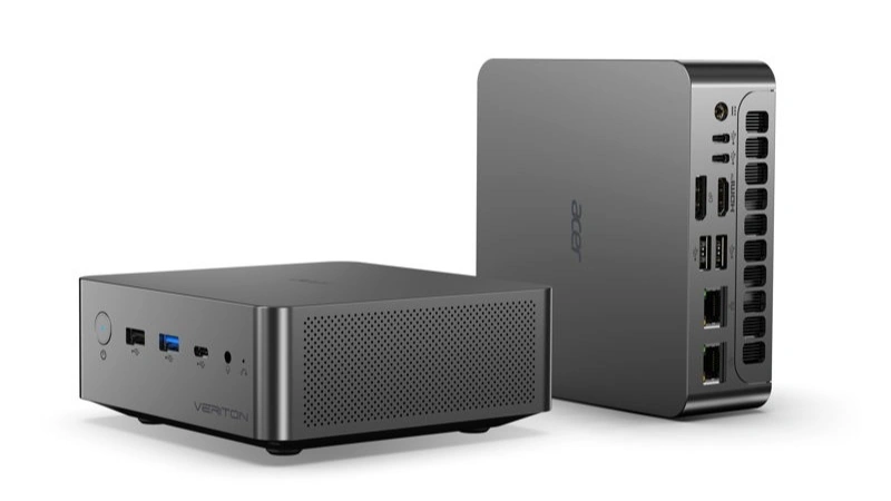宏碁发布迷你主机 AI 工作站 Veriton RI110，基于酷睿 Ultra X7 358H