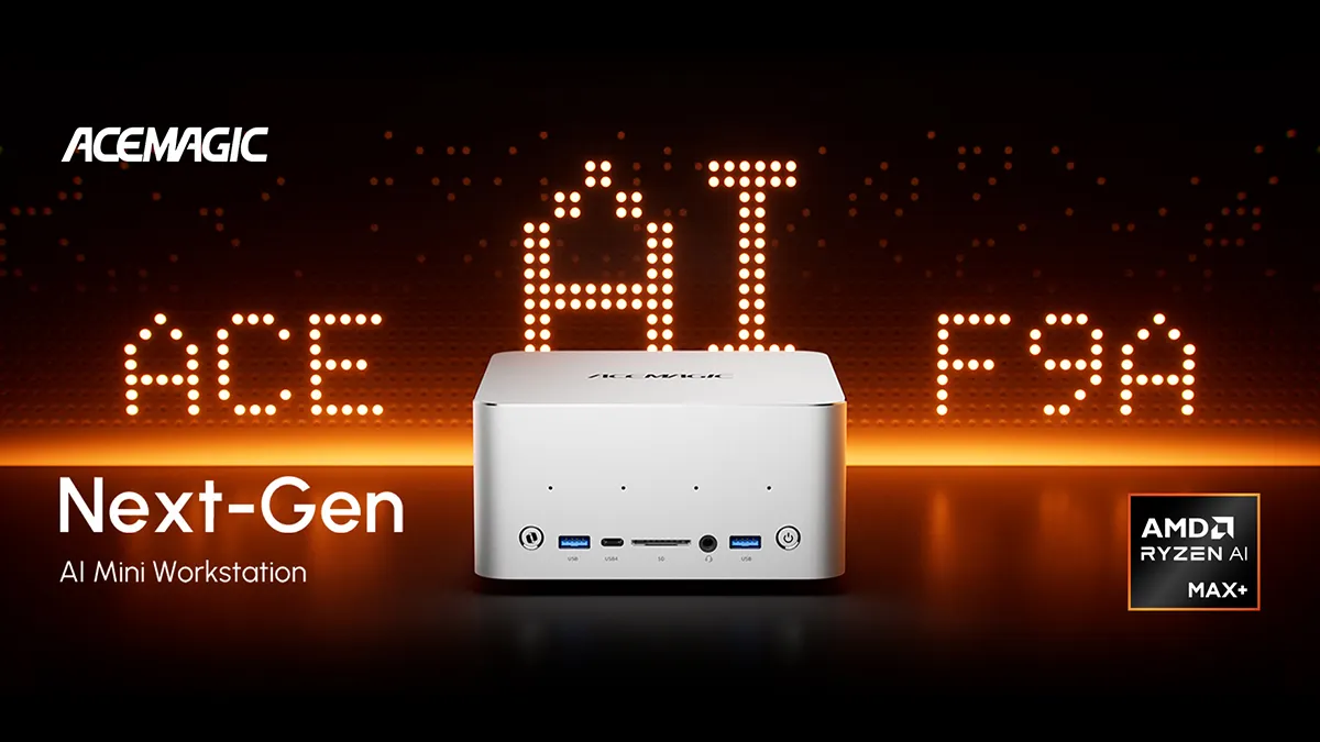 ACEMAGIC 将推升级款 F9A 迷你主机，换装 AMD 锐龙 AI Max+ PRO 495