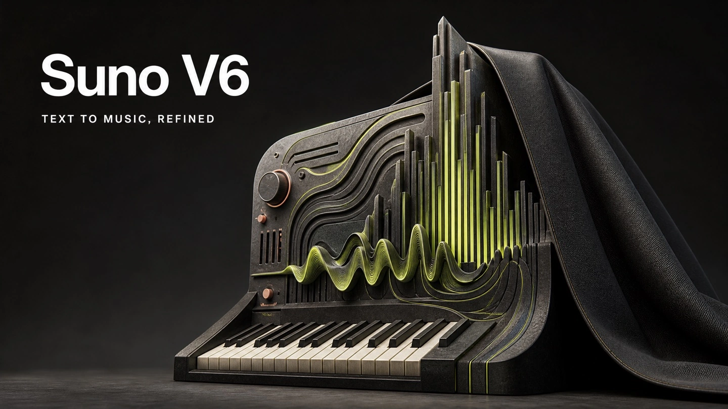 Suno veröffentlicht die v6-Serie von KI-Musikmodellen, einschließlich v6, v6-wild und v6-mini.