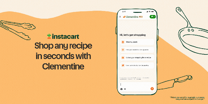 Instacart lance l’assistante commerciale IA Clementine