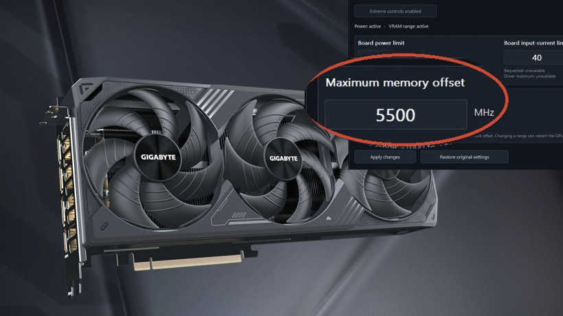 英伟达 RTX 5070 Ti 显存超频至 39 Gbps：带宽突破 1248 GB/s，游戏实测仅提升约 5 帧