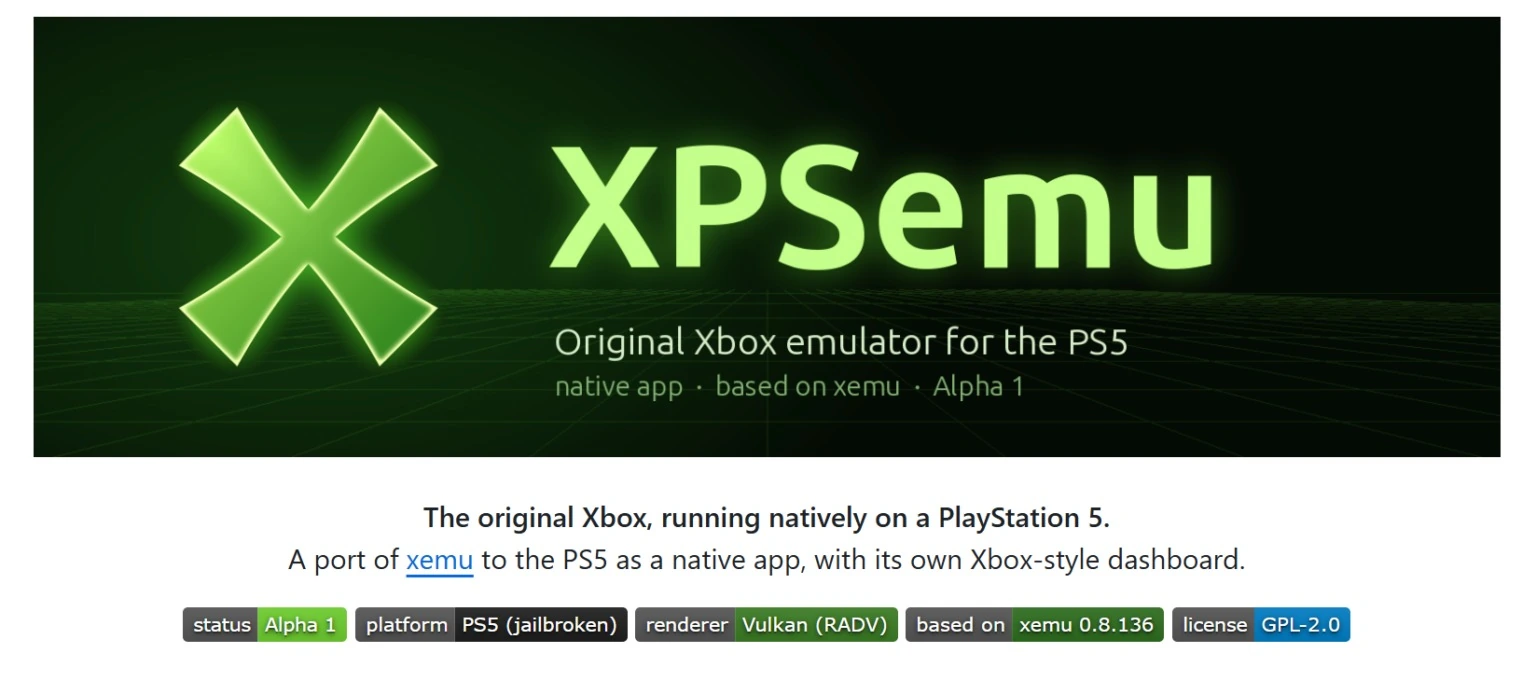 XPSemu przeniósł oryginalny emulator Xboxa, aby złamać PS5, a wsparcie dla gier Xbox 360 i Windows również jest w fazie rozwoju